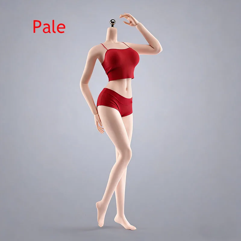 ANT T303 1/6 Makeup Seamless Body with Non Detachable Feet 12\'\' Female Soldier Big Breast Action Figure Replacement Body Model