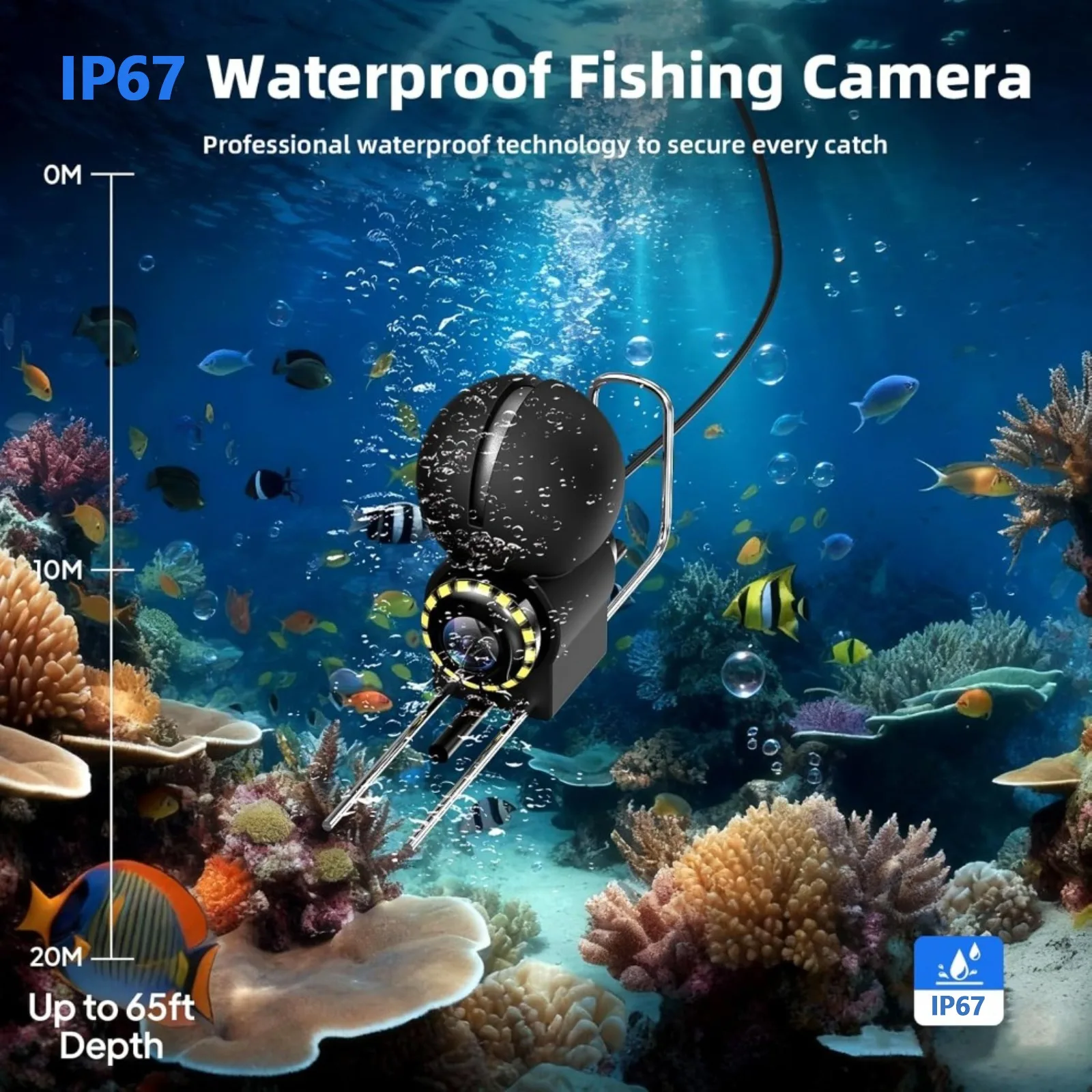 [กล้องถ่ายภาพใต้น้ำสำหรับปลา 1 - Fish Finder Kayak Portable บทวิจารณ์และราคา