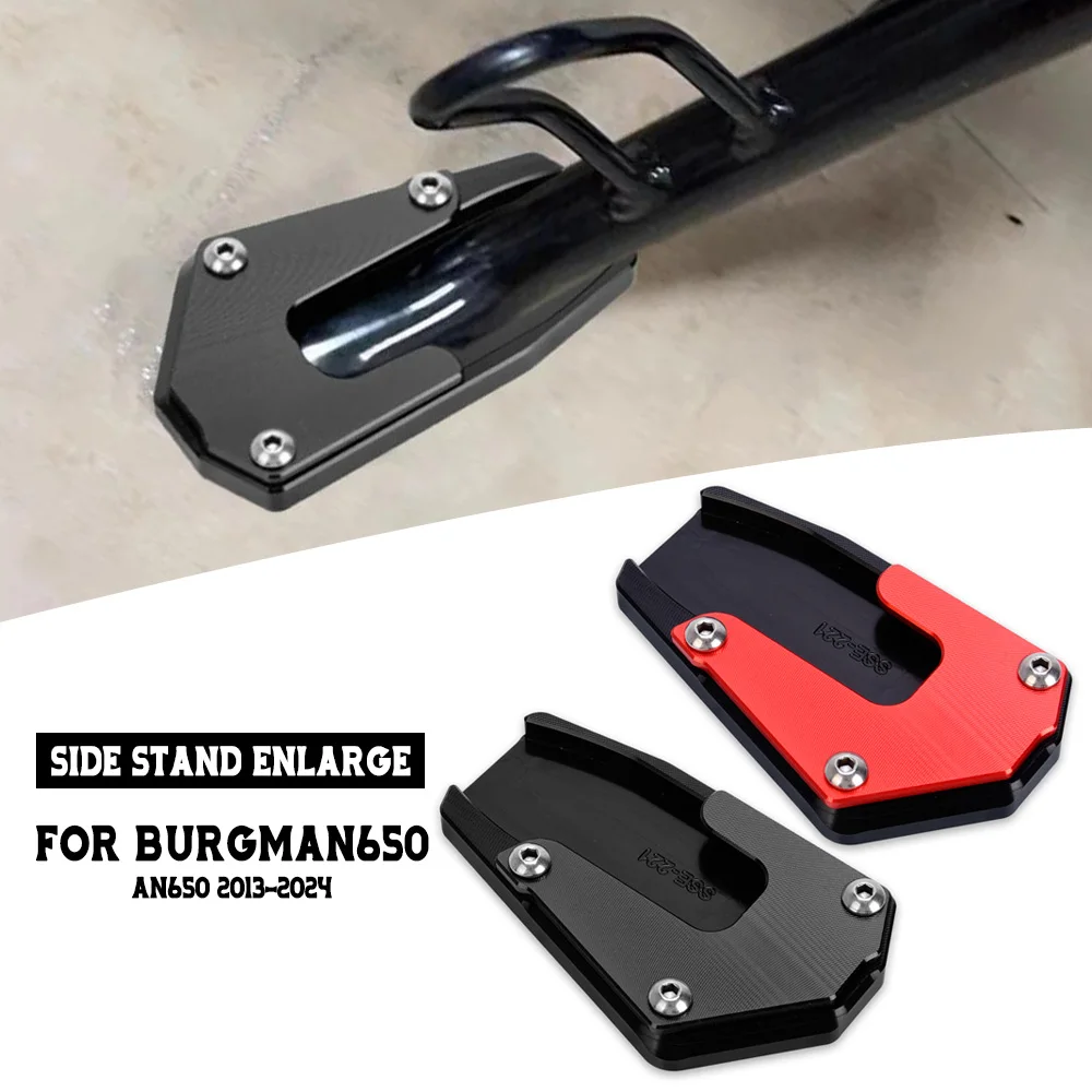 Kickstand Extension For SUZUKI Burgman650 AN650 Burgman 650 executive 2013-2024 Motorcycle Scooter Side Stand Enlarger Plate