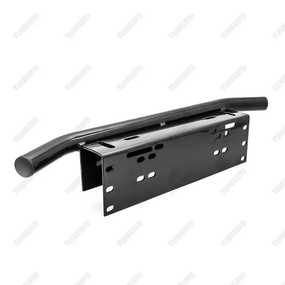 Universal Auto Front Bumper License Plate Mount Bracket Holder Bar For Fog Working Lamp  SUV Lamp Holder Aluminum