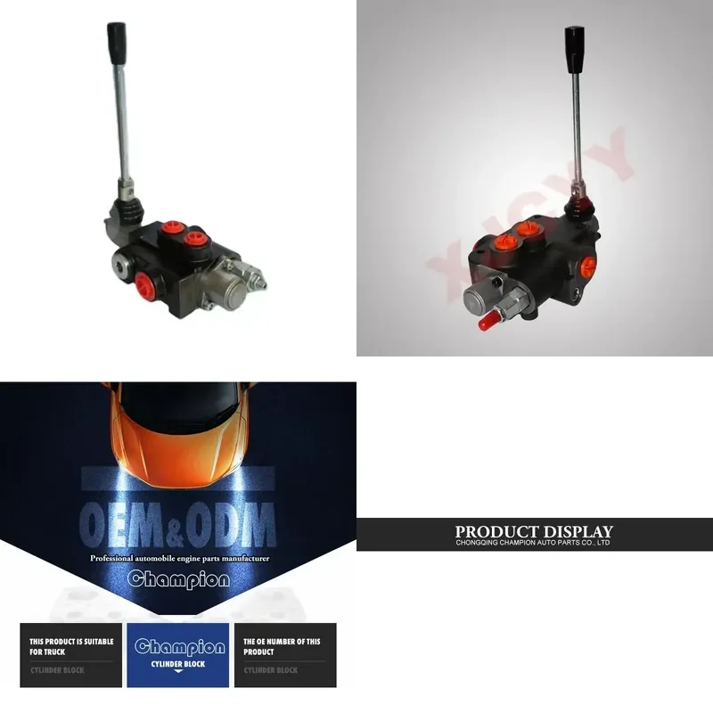 

1P40 Hydraulic Monoblock Valve Flow Control Valve for Construction Machinery and Agriculture Machine Single/Double