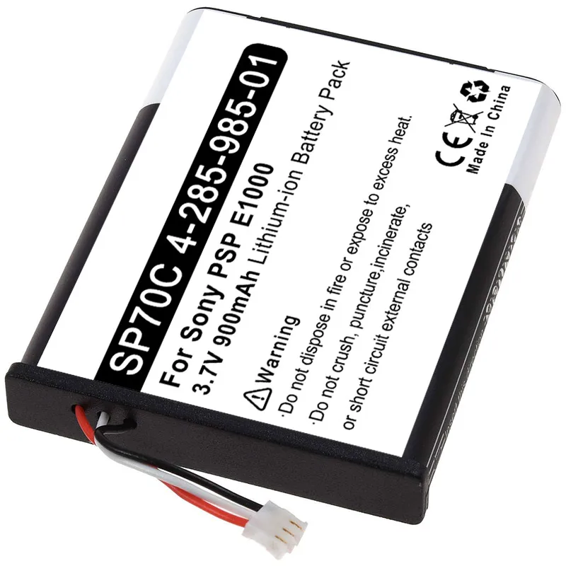 Replacement Battery SP70C 4-285-985-01 For Sony PSP E1000 PSP E1008 E1004 PSP E1002 Pulse Wireless Headset 7.1 + Tools