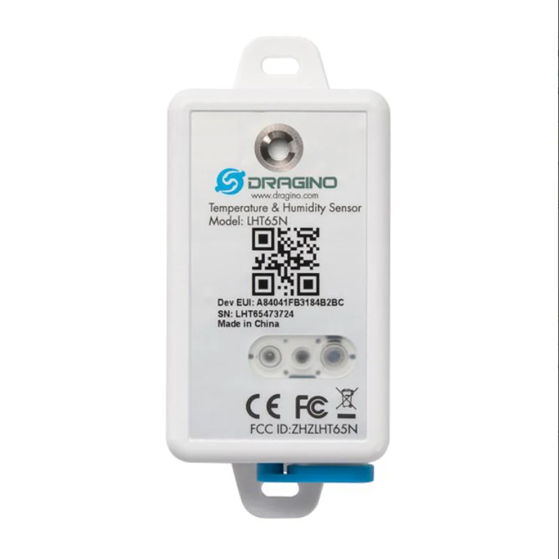 Dragino LHT65N-E3 Lorawan Temperatuur/Vochtigheid Sensor Sonde Ds18b20 Met Ingebouwde 2400Mah Batterij