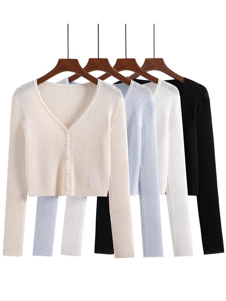 

Вязаный короткий кардиган из ледяного шелка для женщин, летний тонкий фасон, для защиты от солнца весной и осенью, накидка для кондиционированных помещений.