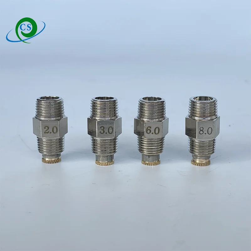 5 قطعة 1/8NPT 60 درجة رذاذ نمط أداء الثلج الميثانول دفعة برودة فرط سونيك حاقن الميثانول حقن فوهةAutomoti