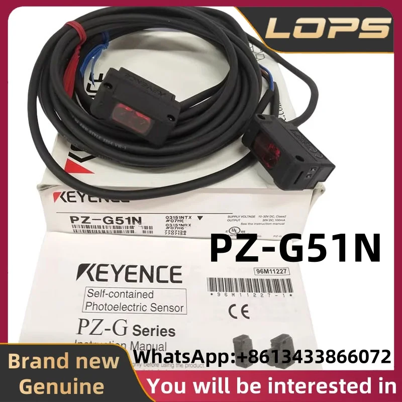 PZ-G51N KEYENCE Through-beam Cable Type NPN Photoelectric Sensor,welcome to consult