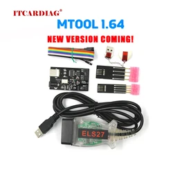 Mtool 1.64 Rollback Programmer Software Obd Correction Tool Device Mileage Adjustment Tool Can Change KM to Miles