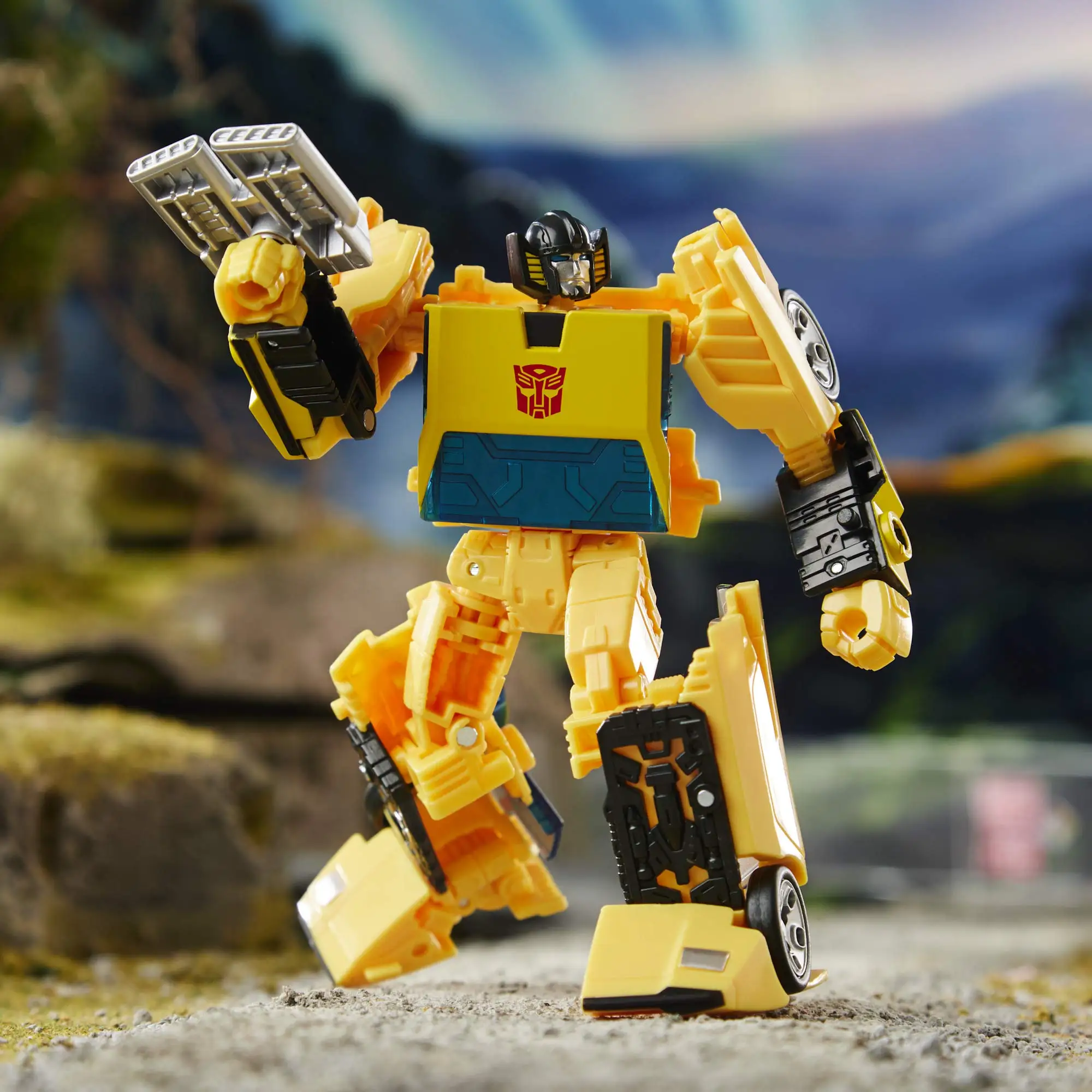 Hasbro Transformers Toys Generations War for Cybertron: Earthrise Deluxe WFC-E36 Sunstreaker Action Figure 5,5 pollici E8208