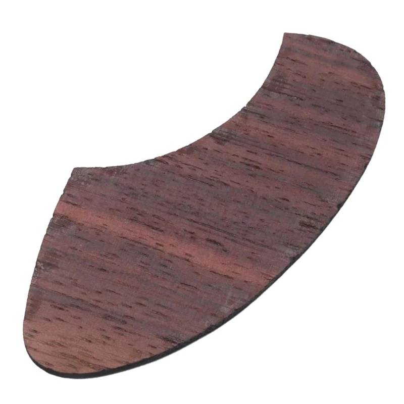 Anti-scratch Ukulele Pickguard Teardrop Shape Pick Guard Rosewood Shield Portable Ukulele Accessories for Ukulele Player