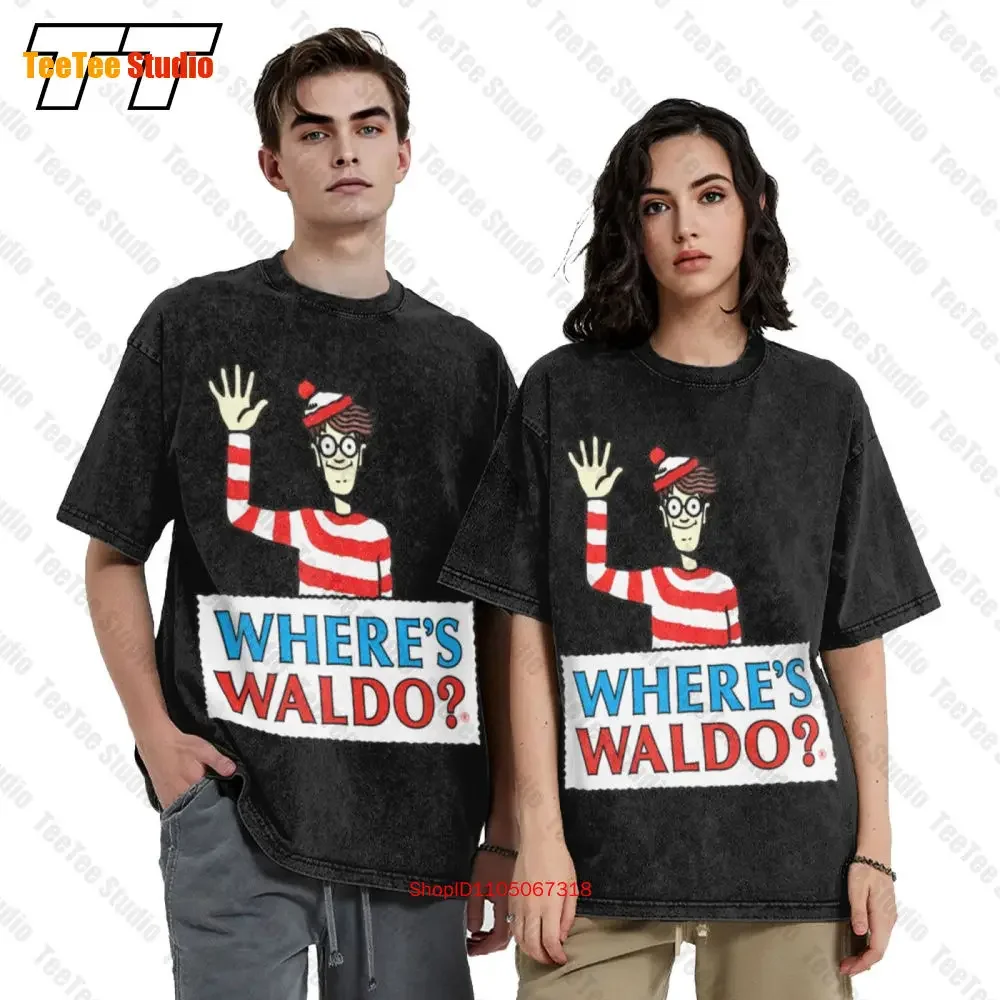 Wheres Waldo 1987 Vintage Oversized T-Shirt NMDT