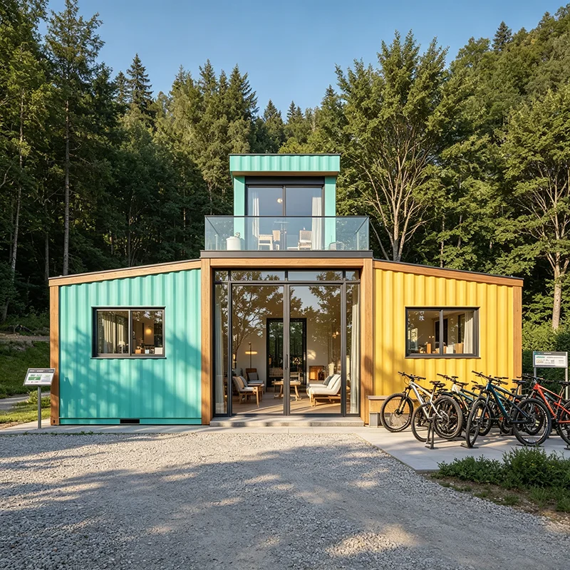 Prefab Container House Rapid Installation Thermal Cabin for Permanent Family Living