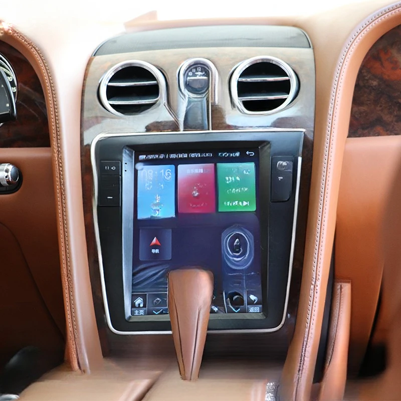 For Bentley Flying Spur/Continental 12-19 Modified Android Central Control Large Screen Navigation Smart Multimedia