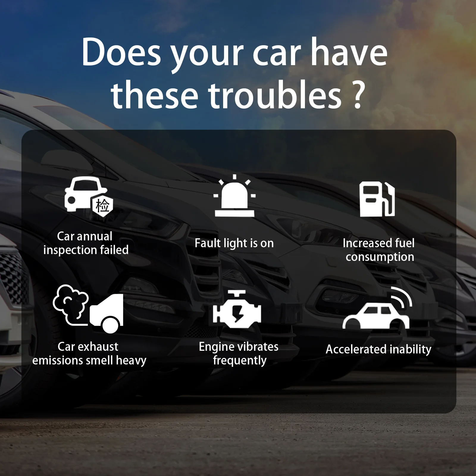 Car Catalytic Converter Cleaner, Motor CSV, Acelerador de limpeza, Limpador simples, Three-Way Catalytic Cleaner