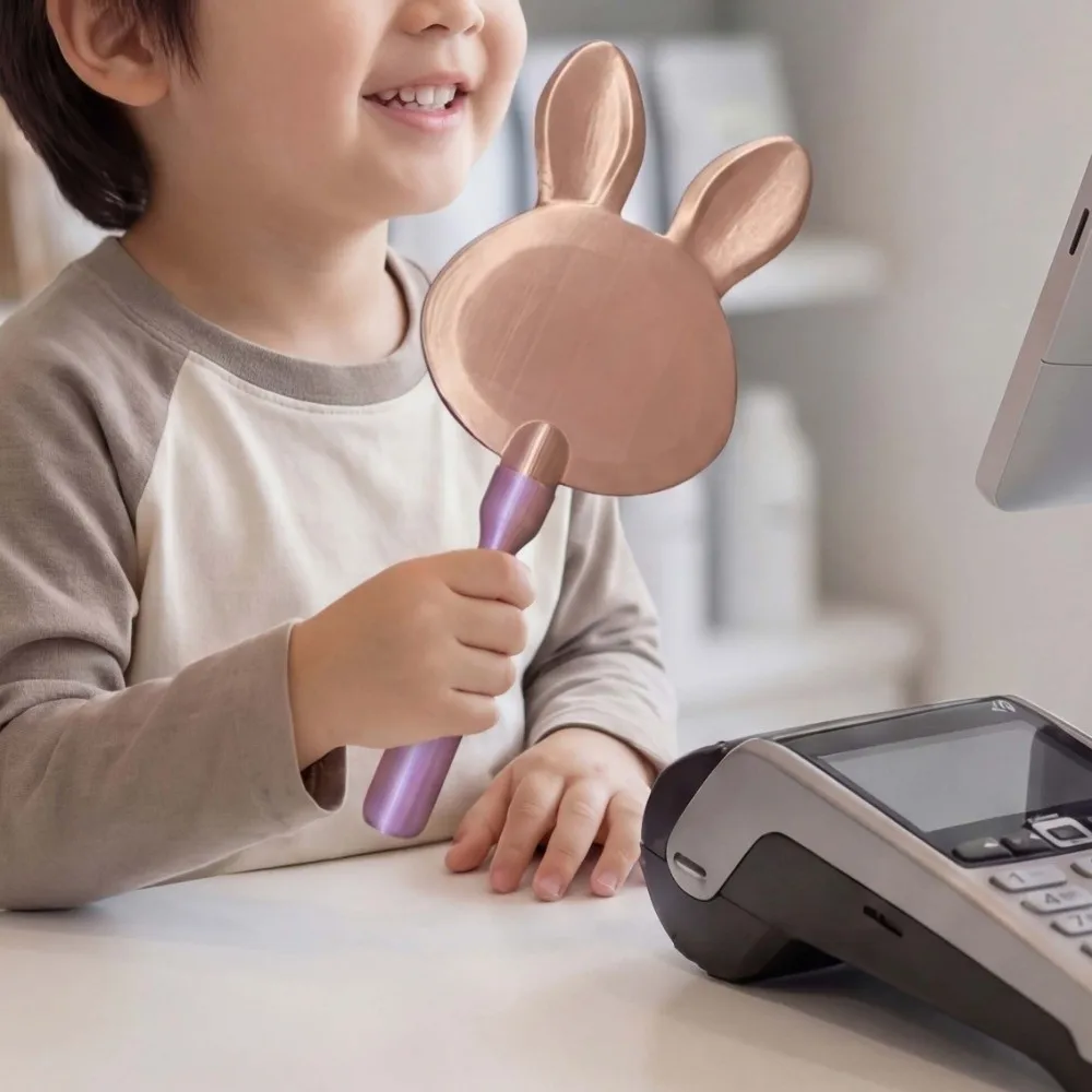 Creative 3D Printed Wand Tap To Pay Portable Detachable Contactless Payment Sleeve Candy Color Funny Fixed Credit Card Holder