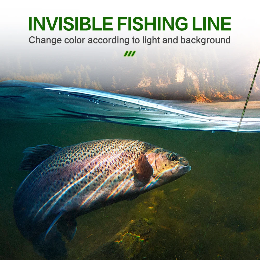 ZUKIBO Sedal 3000m - Monofilamento invisible fluorocarbono para carpa - imagen 2
