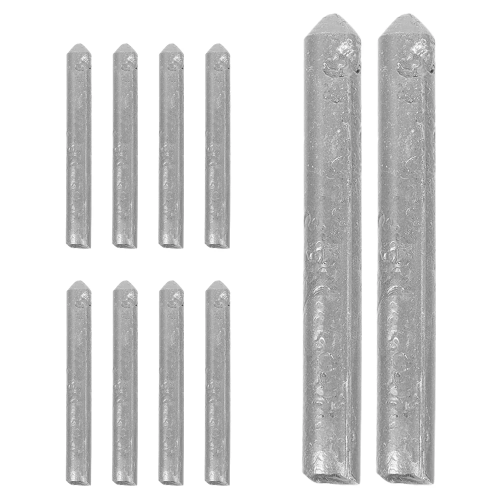 10 Pcs Repair Welding Rod Aluminum Low Temperature Universal Household Silver Sticks