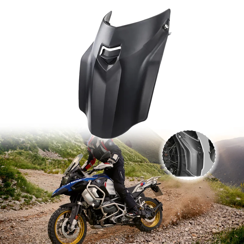 

R1200GS R1250GS Front Fender Mudguard Wheel Hugger Rear Extension For BMW R 1200GS R1250 GS LC ADV R1200 GS Adventure 2014-2022