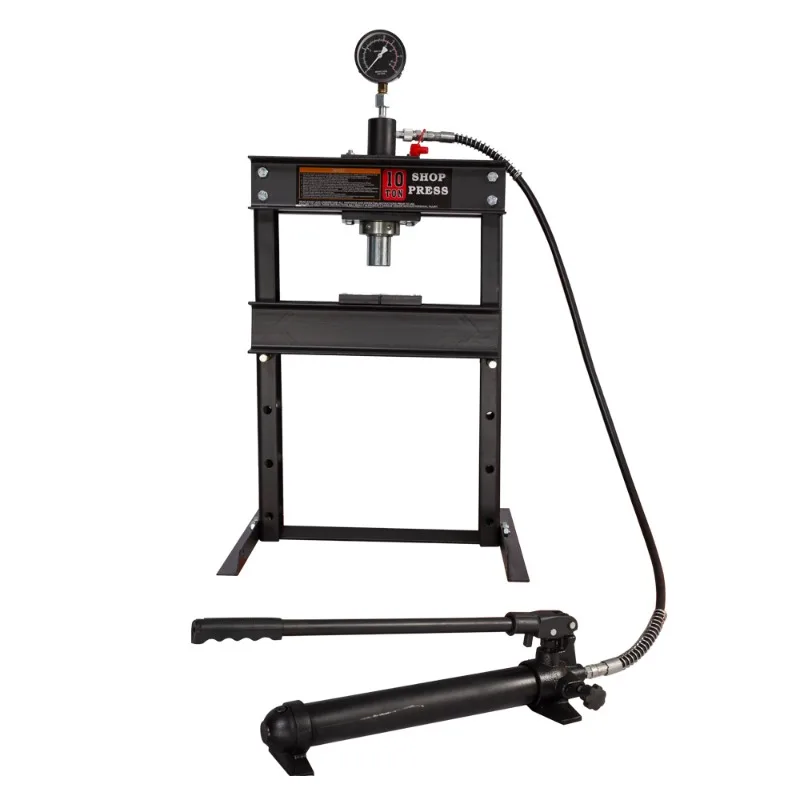 Garagem de reparo de prensa hidráulica de rolamento manual