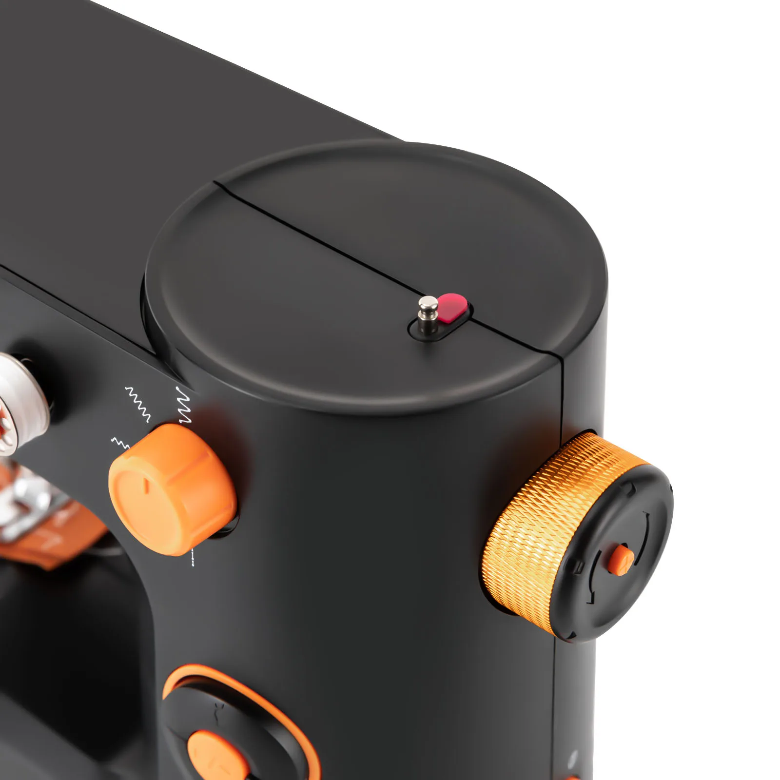 Haushalt Kleine Nähmaschine Mini Tragbare Nähen Desktop Automatische Nähmaschine DIY Hause Nähen Zubehör für Kleidung Se – Detail 17