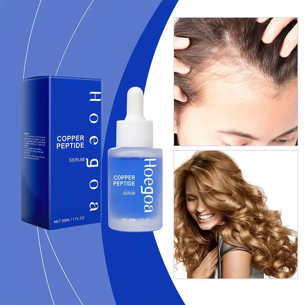 30ml Powerful Hair Care Solution Hair Nourishing Copper Essence Hair Root Nourishes Improves Hair And Dense Hairli H1f7