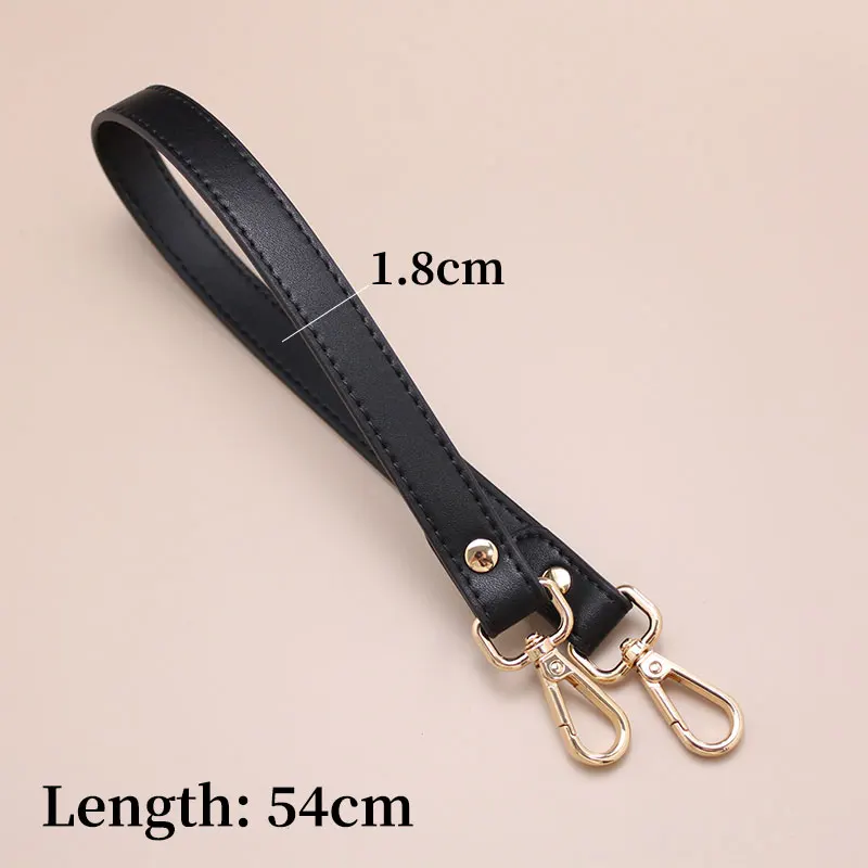 TINBERON Handbag Parts Accessories Handle Strap 54cm Underarm Bag Strap Woman Bucket Bag Replacement Leather Shoulder Bags Strap