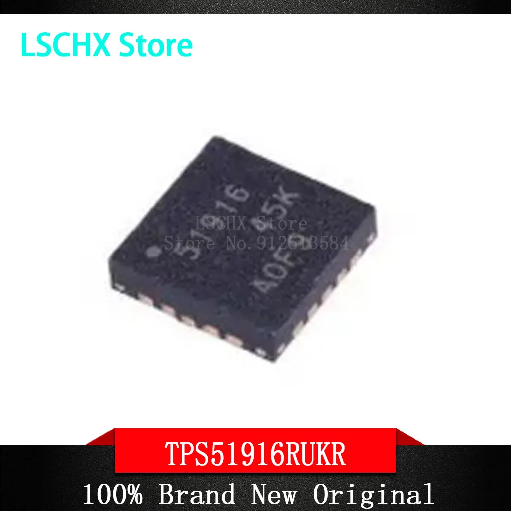 Chipset TPS51916RUKR TPS51916 100%, nuevo, de 5 a 10 unidades, 51916 QFN-20