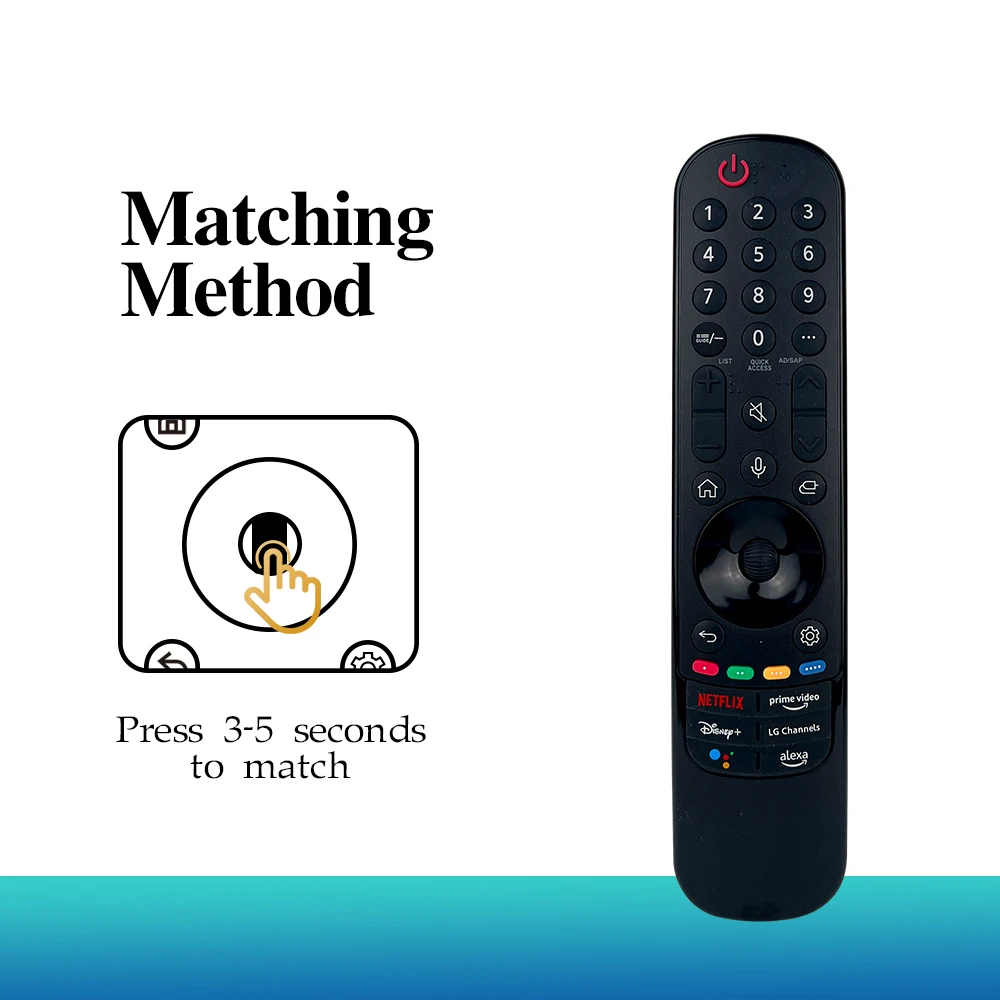MR22GA Voice Remote Control Replacement for LG Smart LED LCD TV 4K UHD with Long Range IR & Cursor – Universal Controller