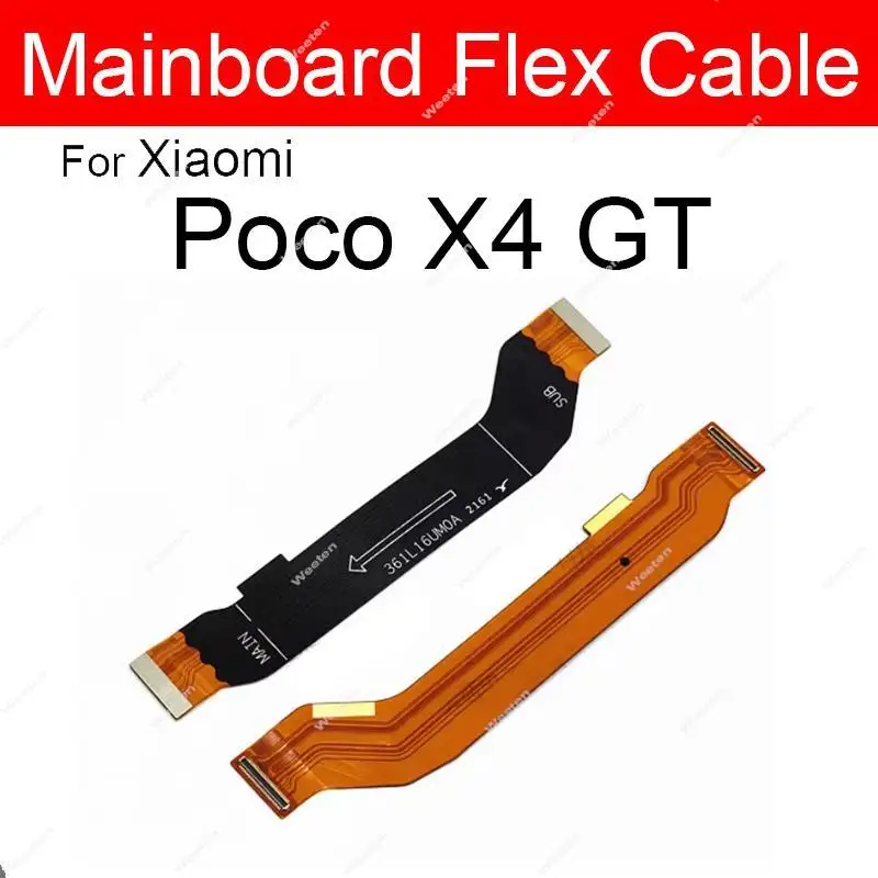 Mainboard Motherboard LCD Display Connector Flex Cable For Xiaomi Poco X4 Pro 5G X4 F4 GT M4 Pro 4G 5G M5s X5 Pro Repair Part