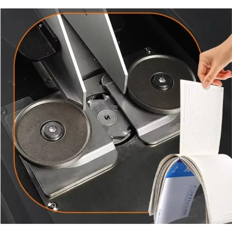 460 Model Desktop Semi-Automatic Hot Melt Perfect Binding Glue Machine for Office Use