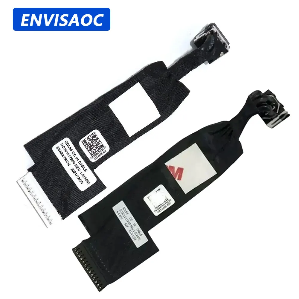 Para Dell G15 5510 5511 5515 5520 5521 5525 G16 7625 7620 M15 R5 R6 R7 portátil conector de alimentación CC Jack DC-IN Cable flexible de carga