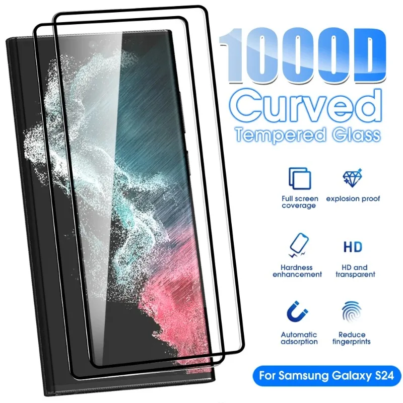 9H Tempered Glass for Samsung Galaxy S24 Plus Ultra Anti-scratch Screen Protector Unlocked Protective Film for Samsung S24 Plus