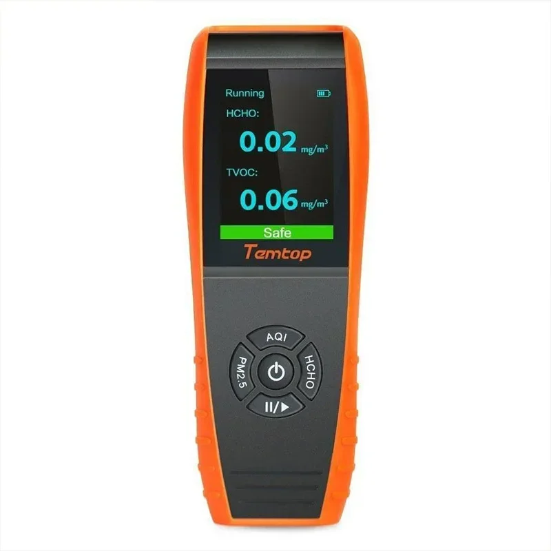 2026 Le-controlled Formaldehyde Detector PM0.3/PM2.5/PM10/TVOC Has High Detection Accuracy In Detecting Formaldehyde On Haze