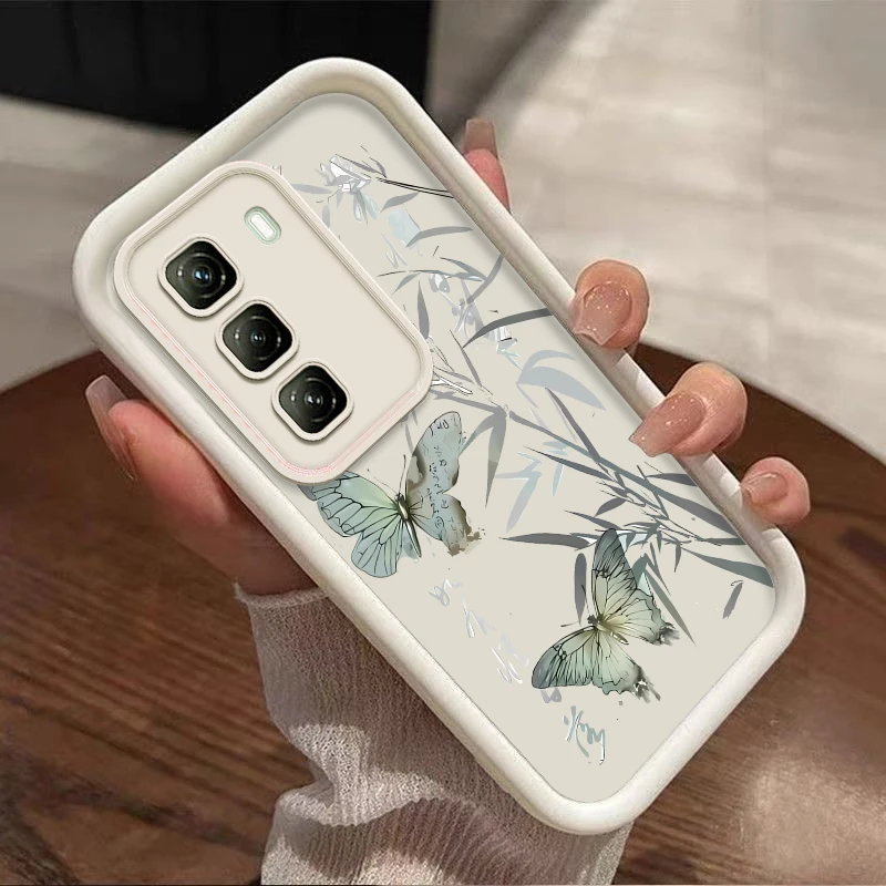 Hot 50 Bambus Schmetterling New Sky Eye Handyhülle für Infinix Hot 50 12i 20 20S Hot30 30Play 30i P55 ITEL S23 A70 A18S 40Pro Abdeckung