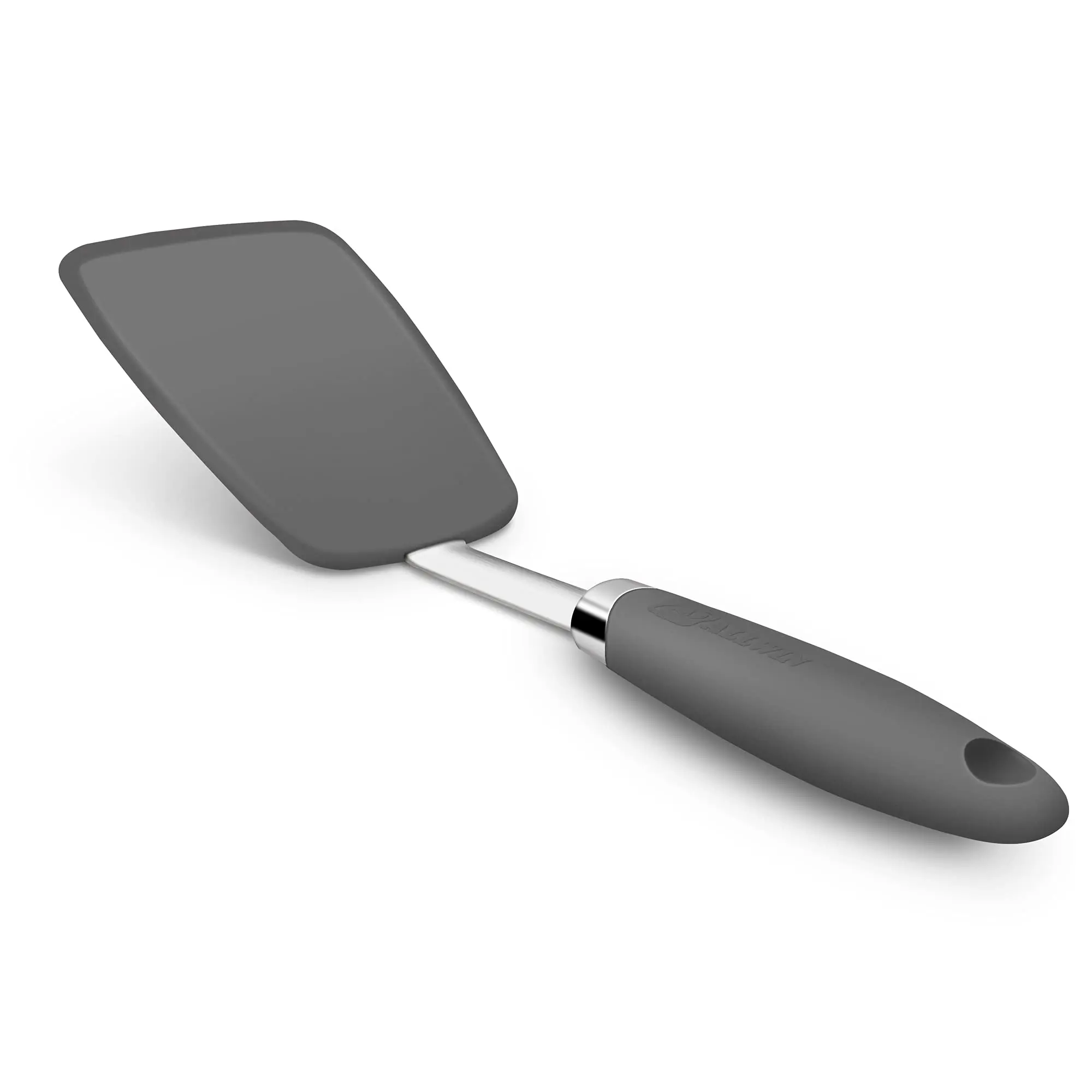 13in Flexible Silicone Spatula Heat Resistant Turner Non-Stick Cooking Shovel Good Grip Steak Turner For Flipping Frying Pancake