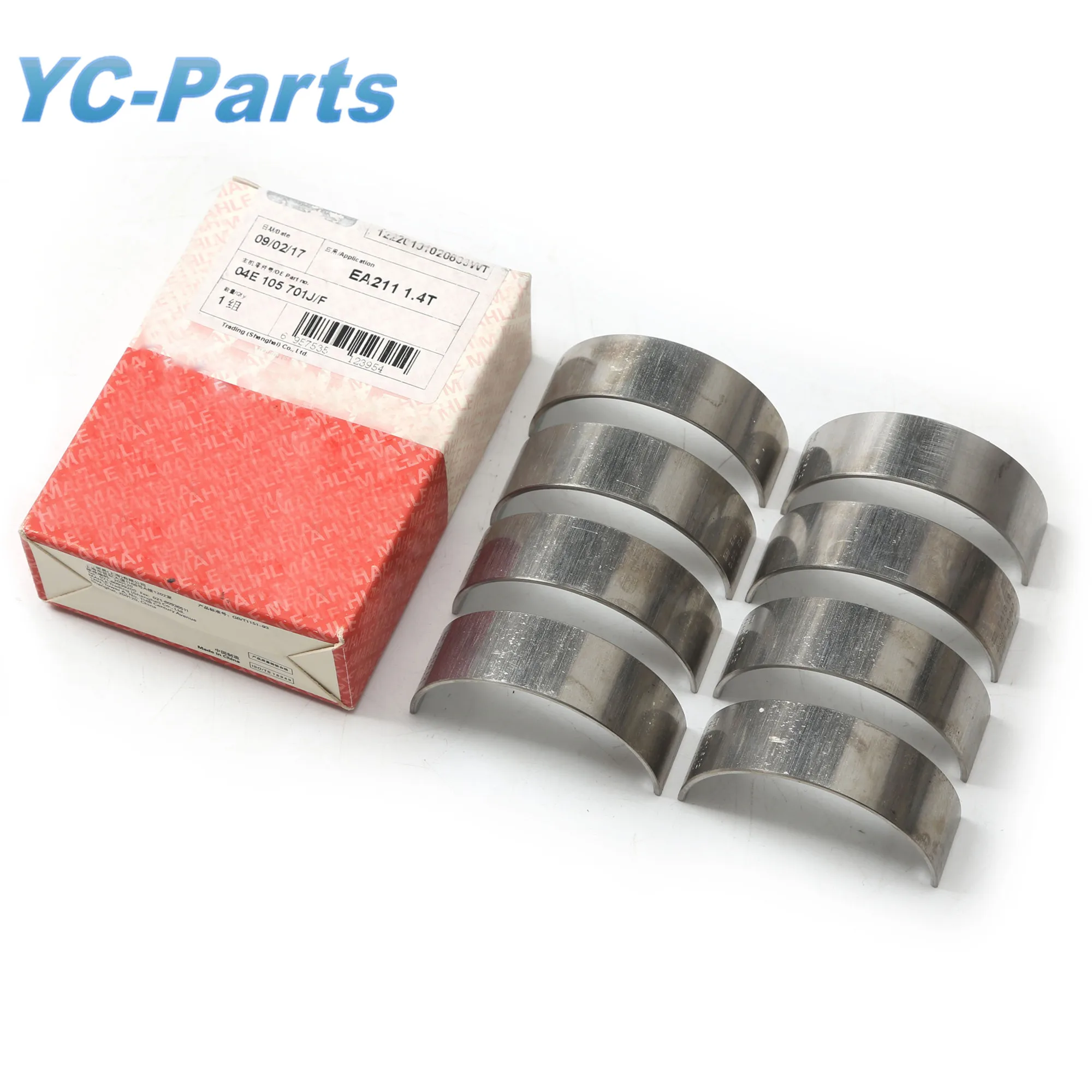 

Комплект подшипников EA211 1,4 T для двигателя VW Arteon Caddy Beetle CC Golf Jetta Passat Scirocco Sharan Audi SEAT SKODA