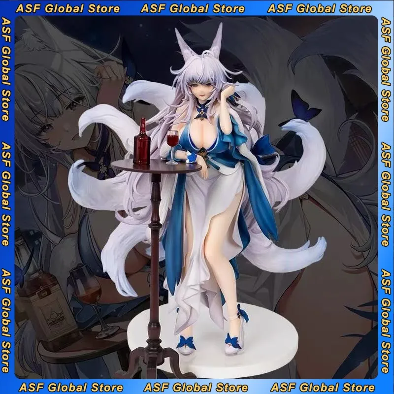 

28cm Azur Lane Anime Figure Lunar Eclipse Perimeter PVC Model Beautiful Girl Statue Desktop Decoration Ornaments Kids Gifts Toys