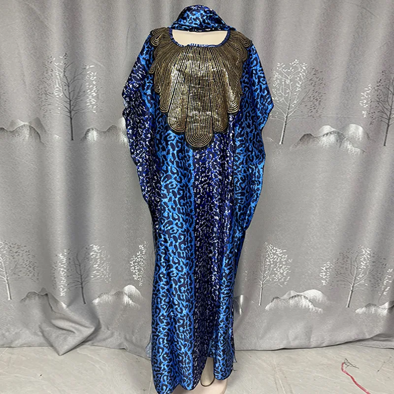 

Summer Fashion plus Size African Dresses Women's Polyester Printing Long Maxi Kaftan Dashiki Clothing Outfits