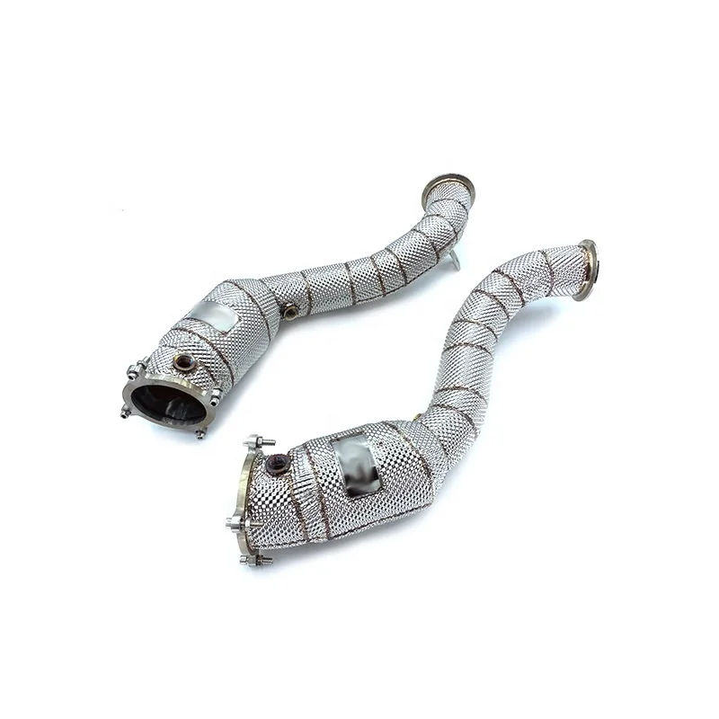 car parts and accessories exhaust catless downpipe without catalytic manifold