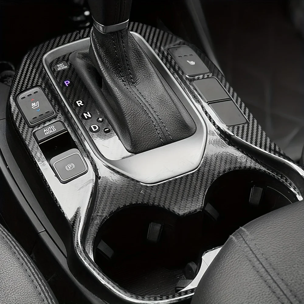 

Для Santa Fe 2013-2018 внутренняя центральная панель управления дверная ручка 5D наклейки из углеродного волокна наклейки аксессуары для стайлинга автомобилей