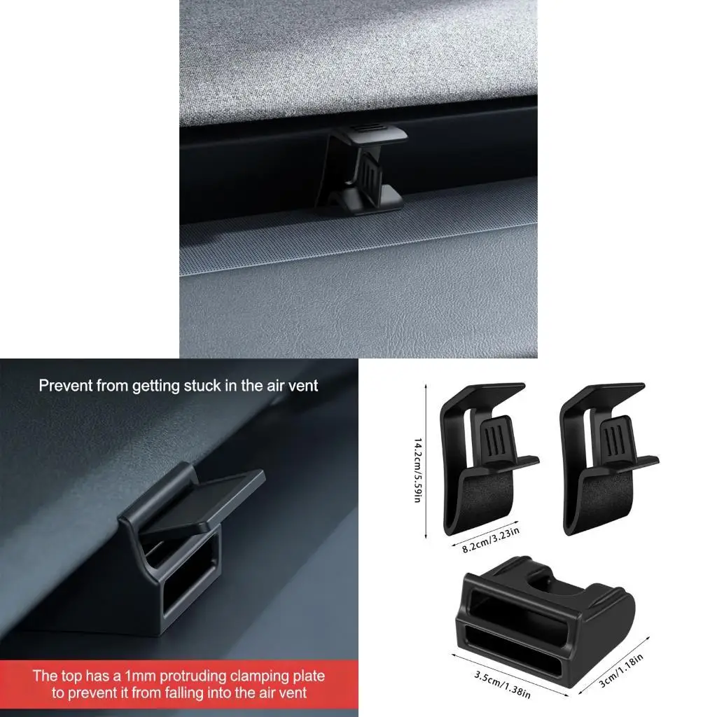 Air Conditioning Outlet Converter Clip Plastic Air Outlet Aromatherapies Clip Bracket Electric Car Interior Accessories  