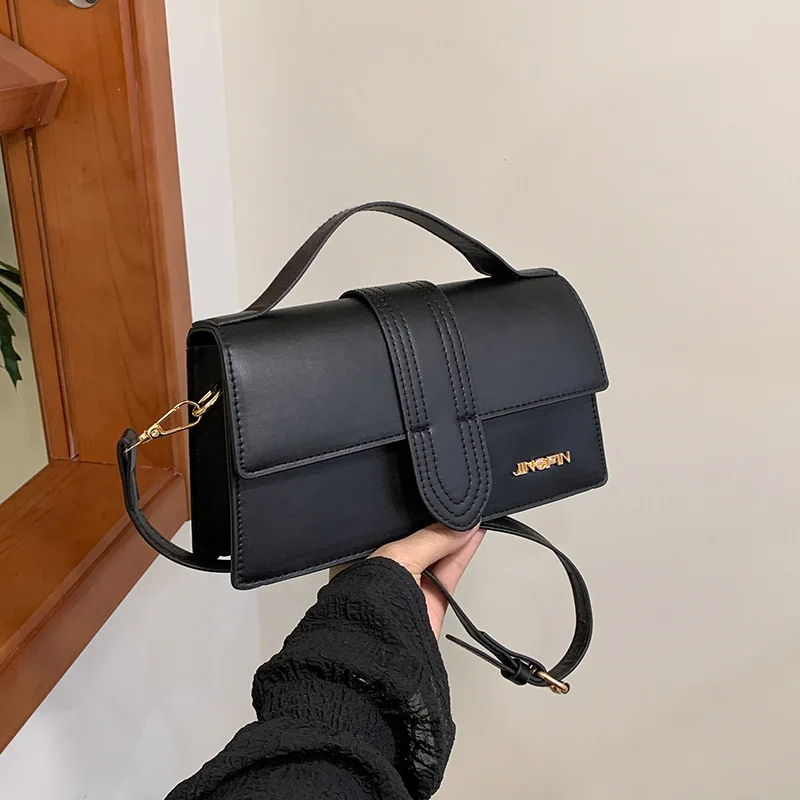 

Minimalist luxury high-end designer bag for women 2025 new fashion versatile small square bag handbag shoulder bag