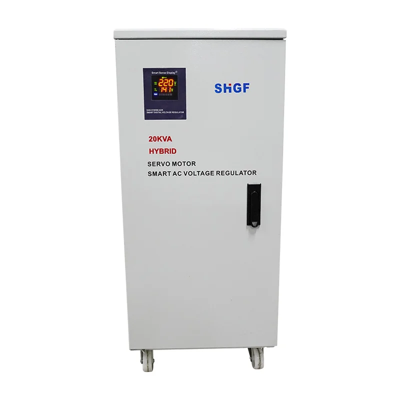 TND Series 15 Kva Factory Price Automatic Ac Servo Voltage Stabilizer / Regulator for 220/230 Volts 50hz 60hz Hybrid Power SVC view 5