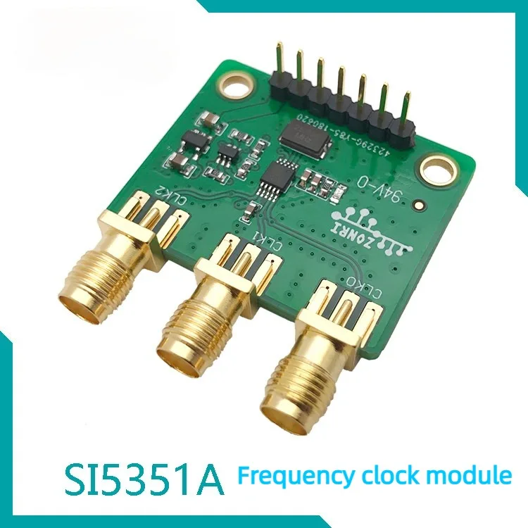 

Si5351A 3-channel Clock Signal Generator Module 8KHz-160MHz (4-layer PCB)