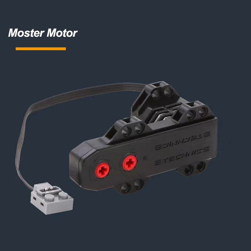 New Technical PF Monster Motor Compatible with 5292 Building Blocks Bricks Wholesale MOC Power Function Set for Vehicle  DIY Toy