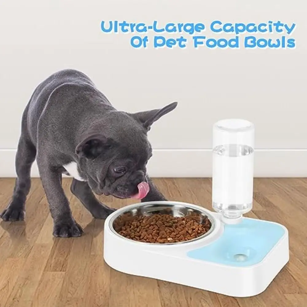 

No Wet Mouth Stainless Steel Cat Bowl Waterproof Anti-Flip Food Basin Non-Slip Water Feeder Dog Food