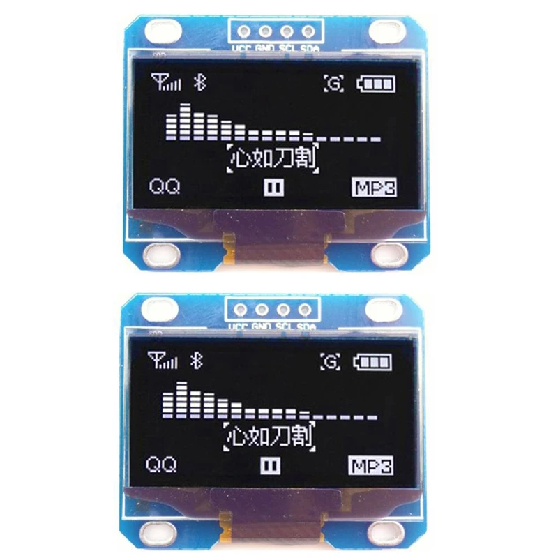 وحدة عرض LCD OLED لاردوينو ، AVR PIC ، STM32 ، in ، IIC ، I2C ، مسلسل 128X64 ، SH1106 ، 2