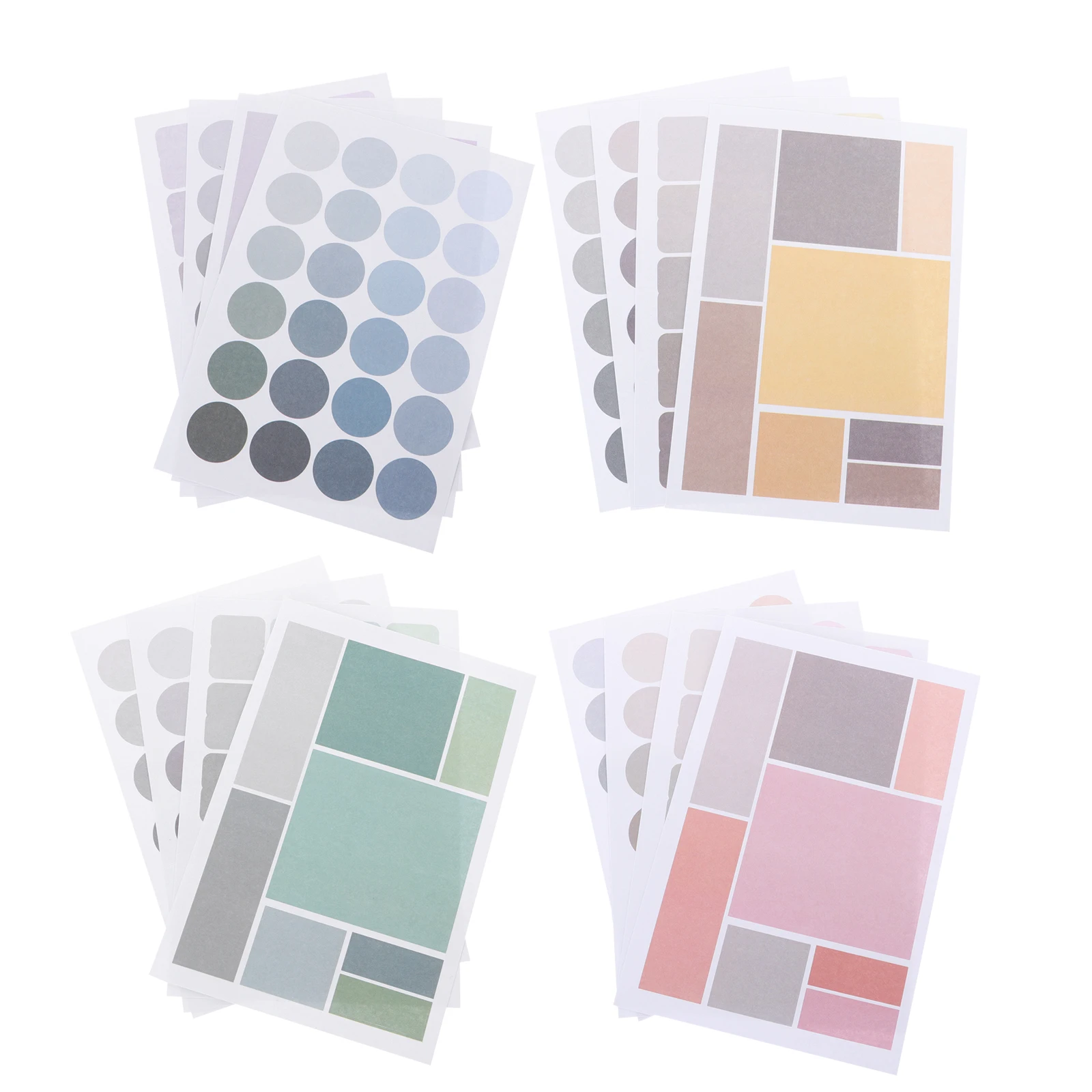 

8 Sets Name Label Sticker Stickers Sticky Writable Self-adhesive Paper Index Markers