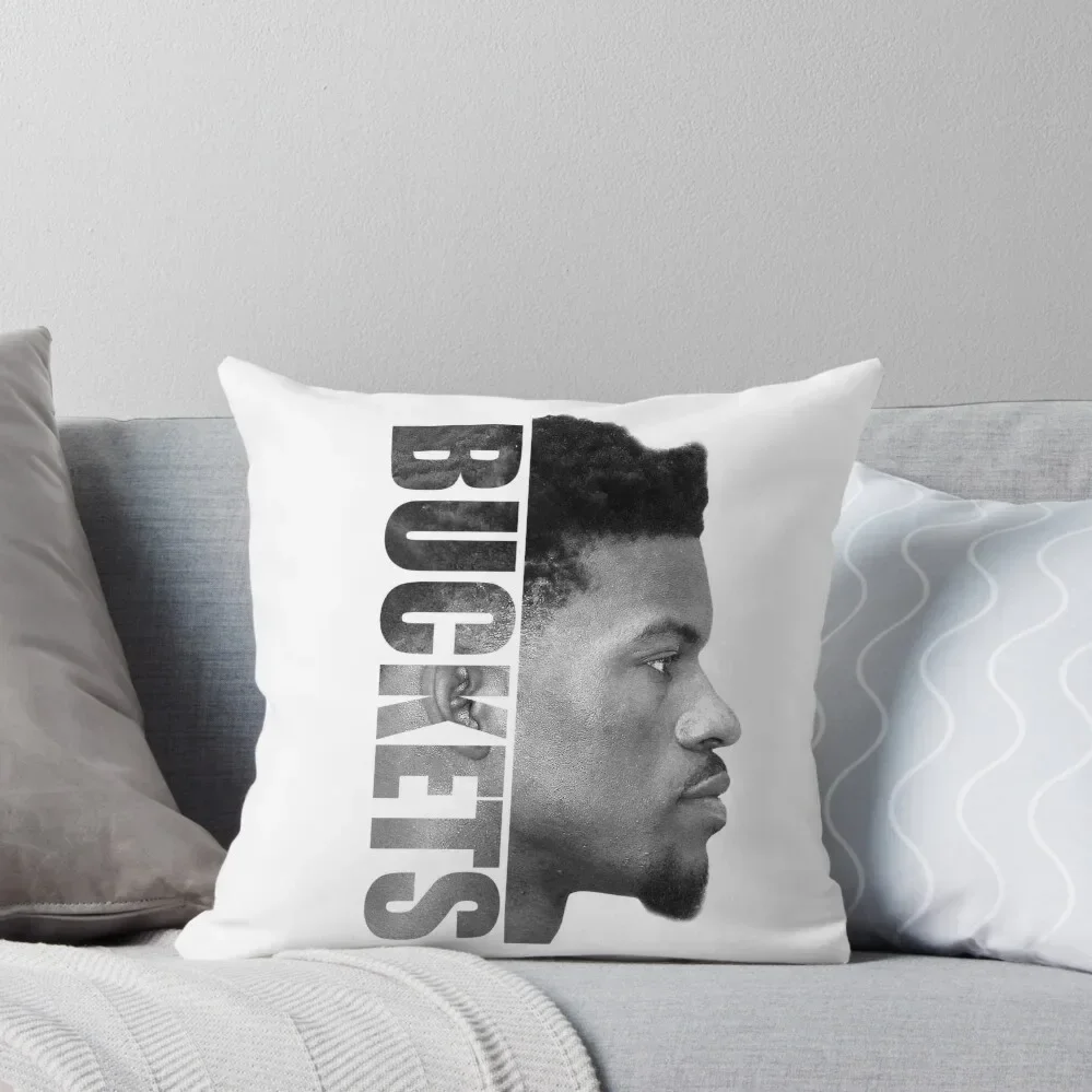 Jimmy Buckets Butler - Black / White Throw Pillow Cushions For Children Cushions Cover Pillow