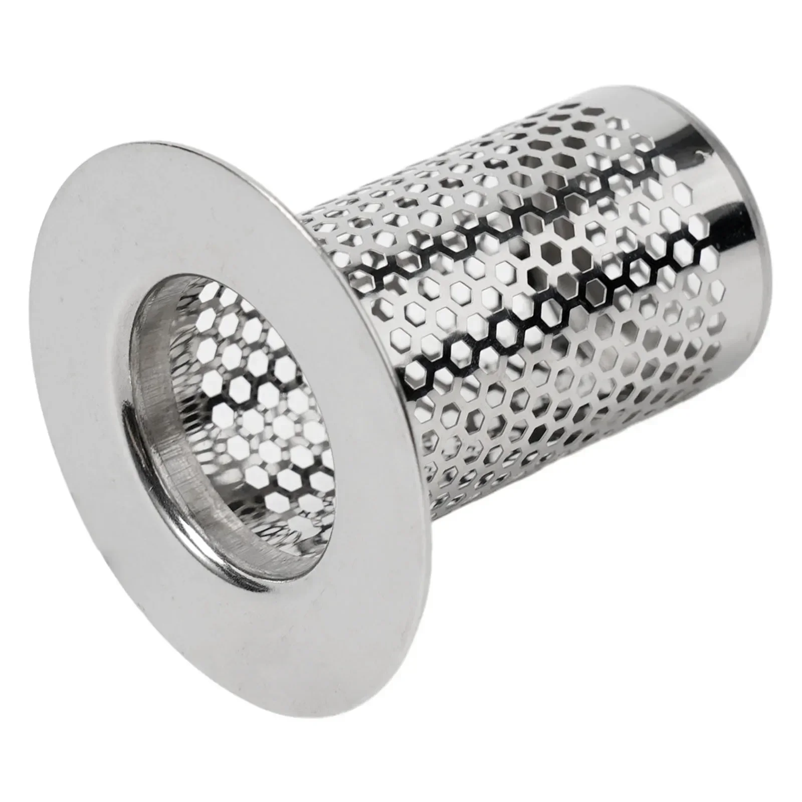 Stainless Steel Drain Strainer Sink Strainer Shower Floor Drain Filter Mesh Kitchen Sink Strainer Hair Catcher 5/5.5/6.5cm