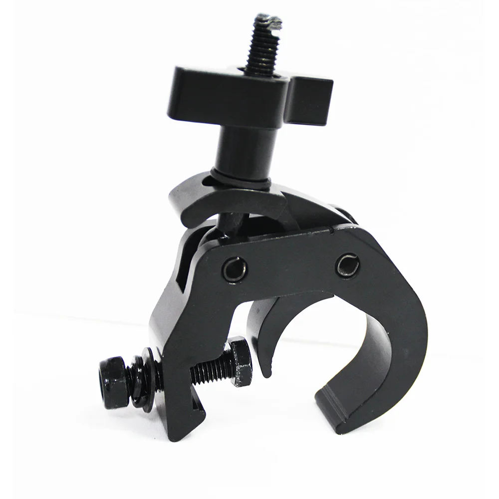 Truss Clamp Stage Lights Clamp ตะขอสำหรับงานหนักที่ทนทานอลูมิเนียมอัลลอยด์ Clamp Stage Light Hook Light Clamp Holder Truss